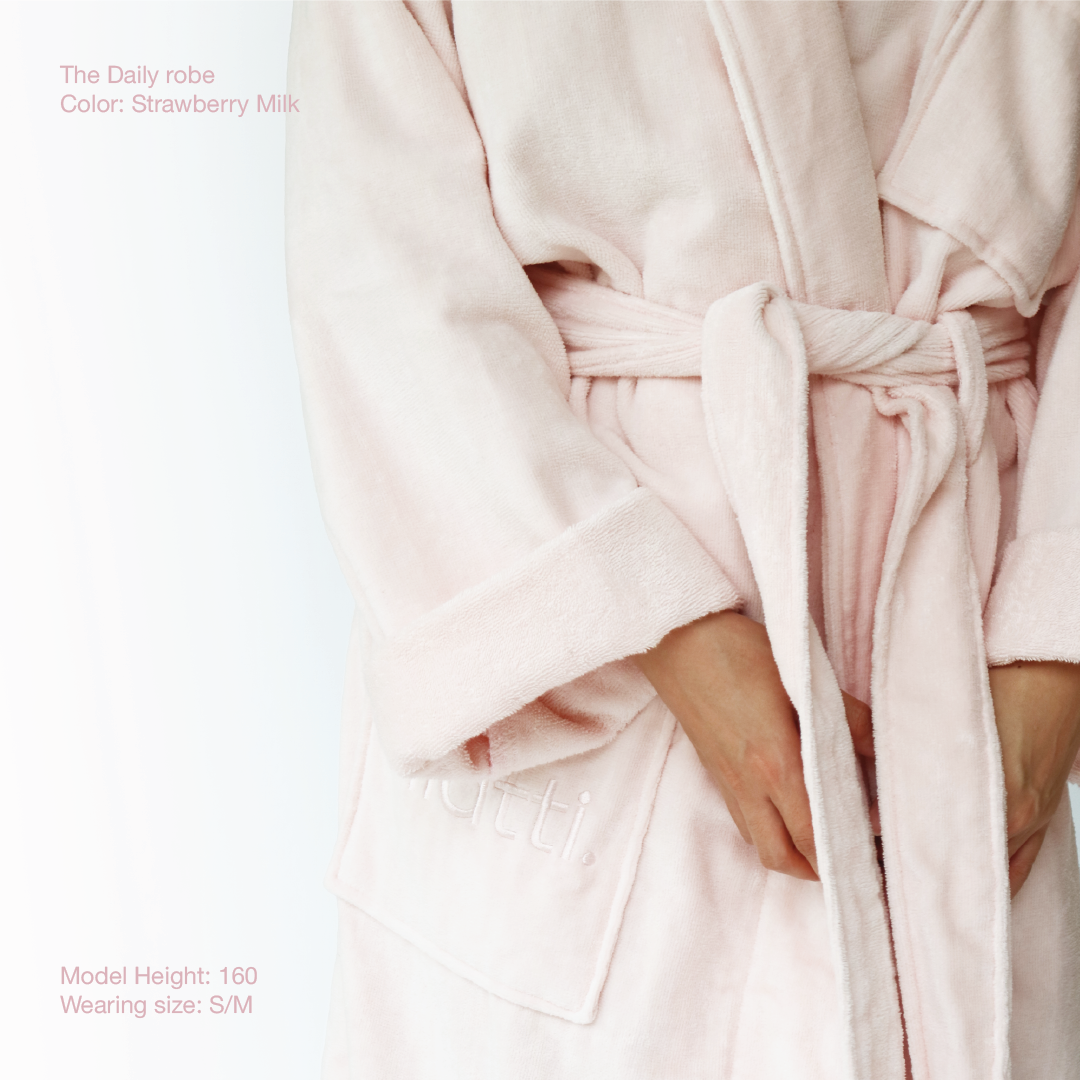 The Daily Robe - Strawberry Milk